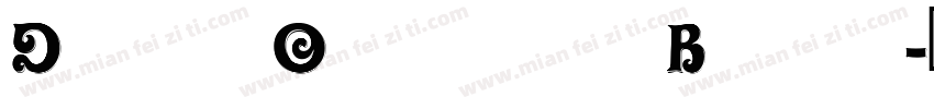 Diab Orient Bold字体转换